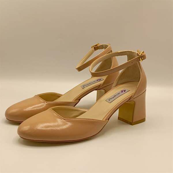 Matilda Nud Kalın Topuklu Ayakkabı - 4