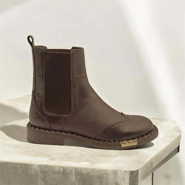 Milan Siyah Deri Kadın Bot - 3