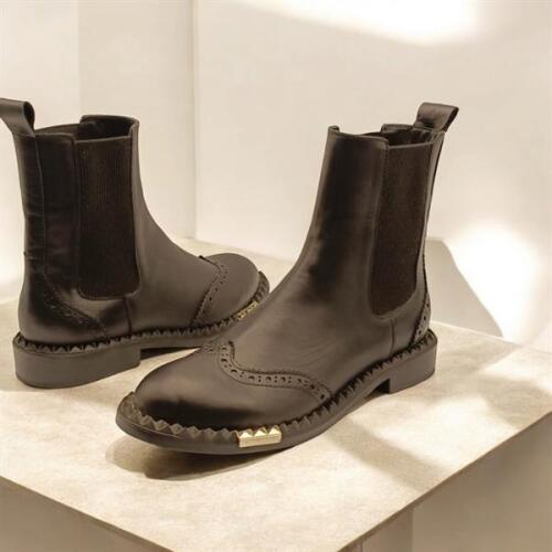 Milan Siyah Deri Kadın Bot - 5