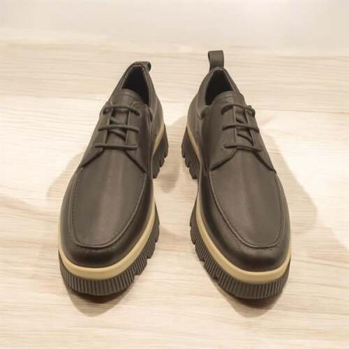 Milas Siyah Deri Günlük Kadın Ayakkabı - 3