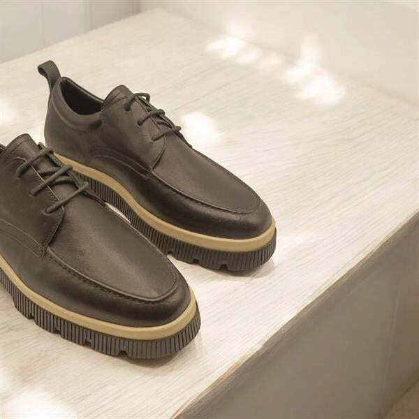 Milas Siyah Deri Günlük Kadın Ayakkabı - 5