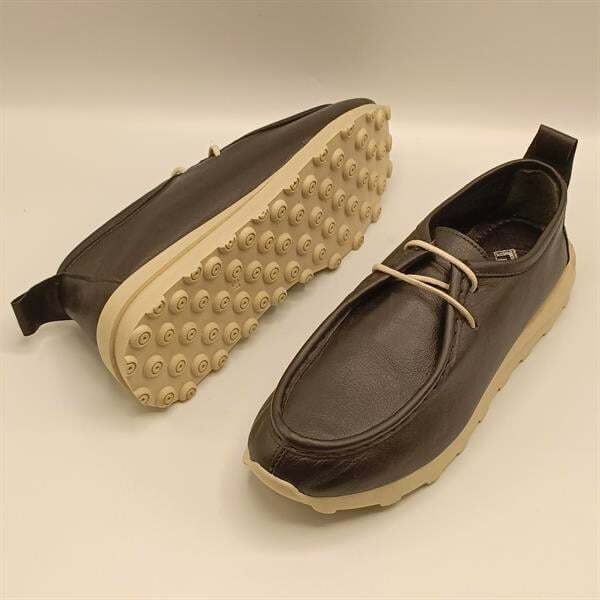 Monica Siyah Deri Kadın Casual Ayakkabı - 5