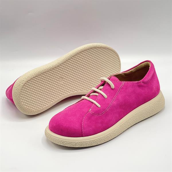 Montana Fuşya Süet Kadın Casual Ayakkabı - 5