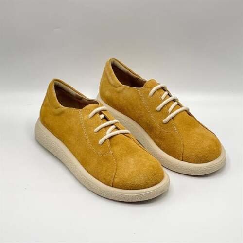 Montana Hardal – Ametist Exclusive Gerçek Deri Kadın Ayakkabı - 2