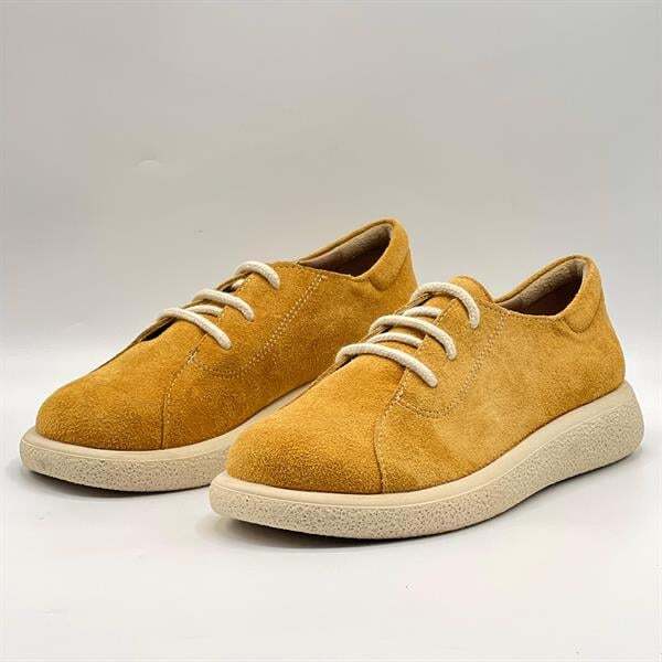 Montana Hardal – Ametist Exclusive Gerçek Deri Kadın Ayakkabı - 4