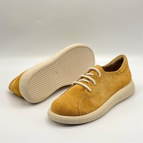 Montana Hardal – Ametist Exclusive Gerçek Deri Kadın Ayakkabı - 5