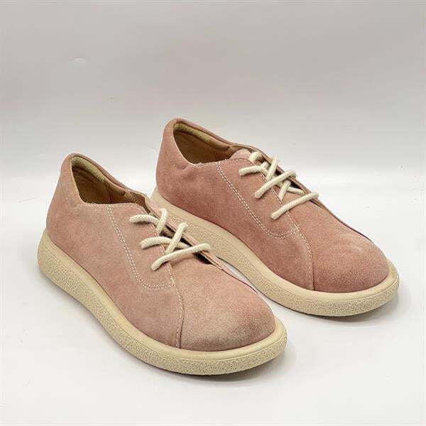 Montana Pudra Hakiki Deri Kadın Ayakkabı | Ametist Exclusive - 2