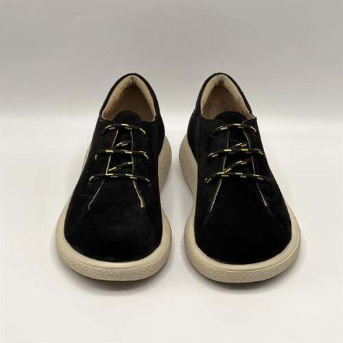 Montana Siyah Hakiki Deri Kadın Ayakkabı | Ametist Exclusive - 3