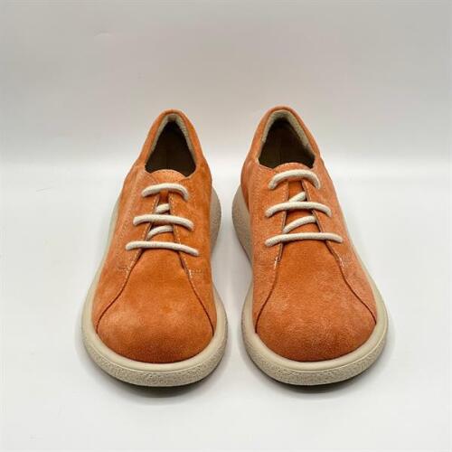 Montana Turuncu Hakiki Deri Kadın Ayakkabı | Ametist Exclusive - 3