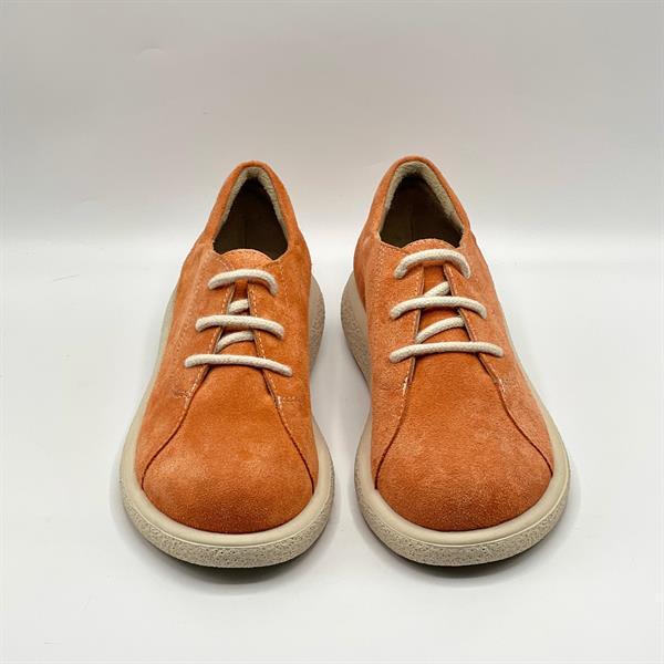 Montana Turuncu Hakiki Deri Kadın Ayakkabı | Ametist Exclusive - 3