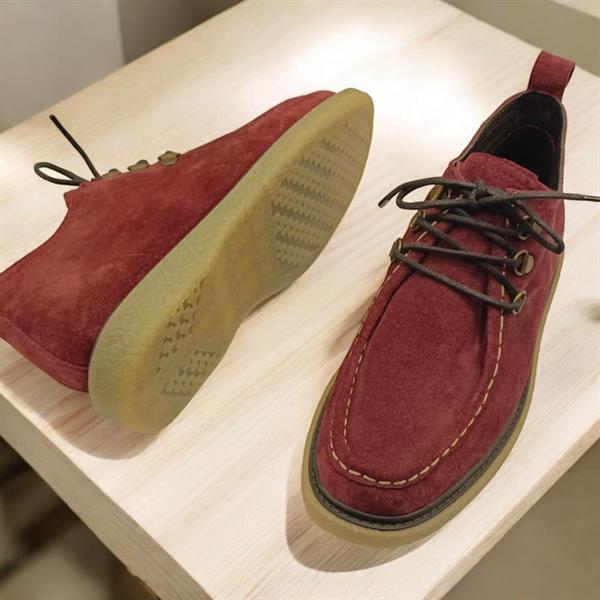 Neptün Bordo Süet Kadın Bot - 3