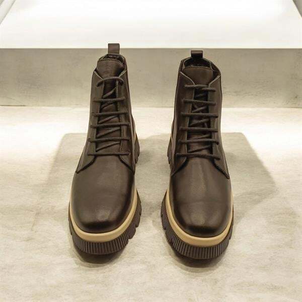 Nova Siyah Deri Kadın Bot - 5