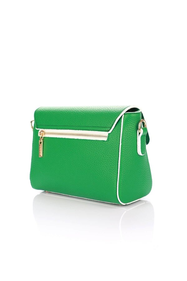 Pamela Çimen Yeşili Kadın Omuz Çantası - 2