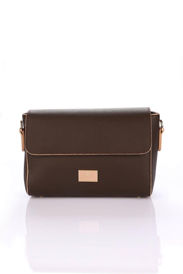 Pamela Kahve Kadın Omuz Çantası - 1