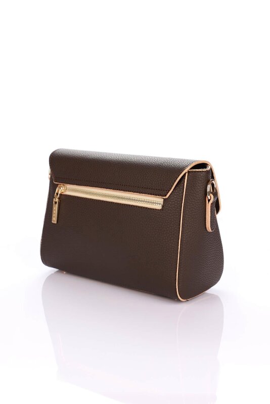 Pamela Kahve Kadın Omuz Çantası - 2