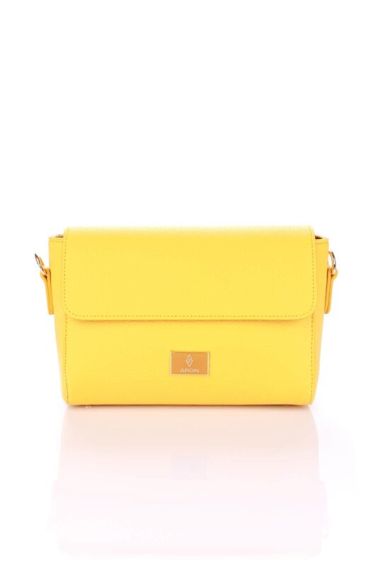 Pamela Sarı Kadın Omuz Çantası