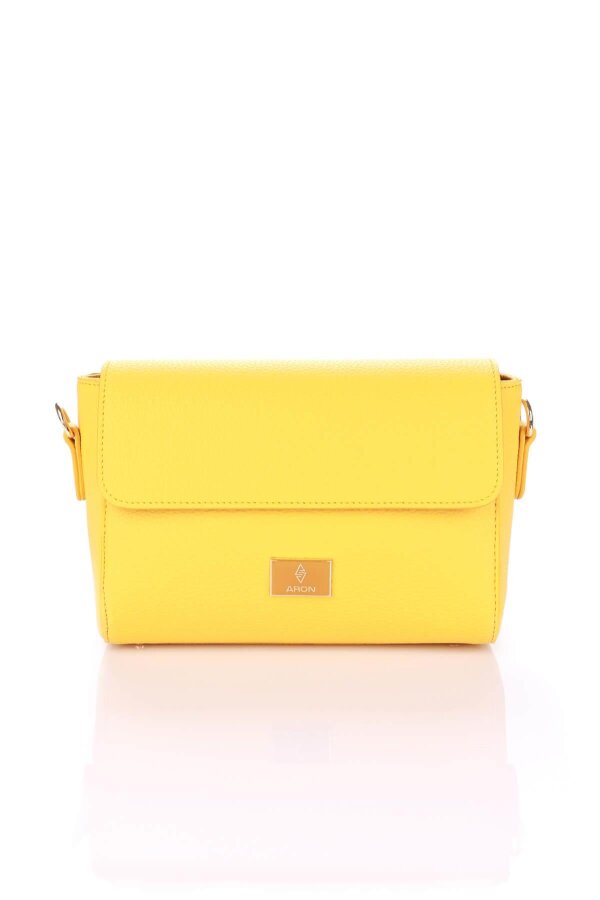 Pamela Sarı Kadın Omuz Çantası - 1