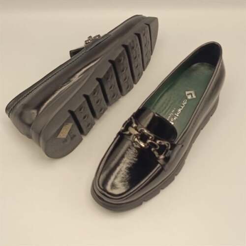 Pena Kırışık Deri Rugan Kadın Günlük Ayakkabı - 2