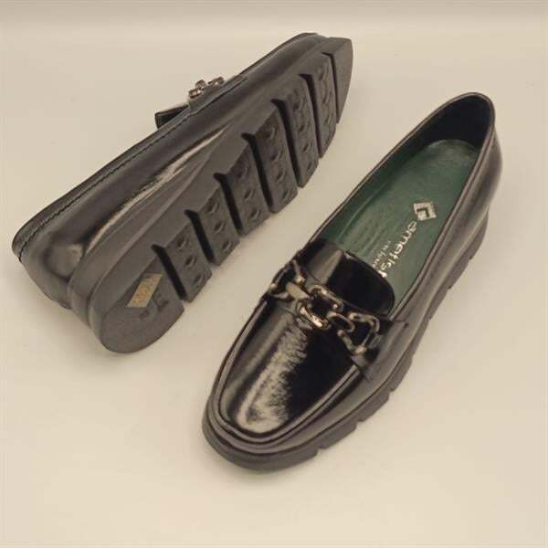 Pena Kırışık Deri Rugan Kadın Günlük Ayakkabı - 2