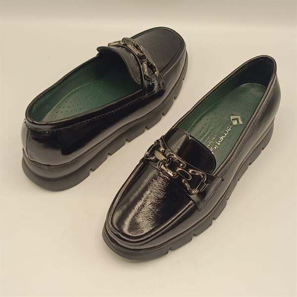 Pena Kırışık Deri Rugan Kadın Günlük Ayakkabı - 3