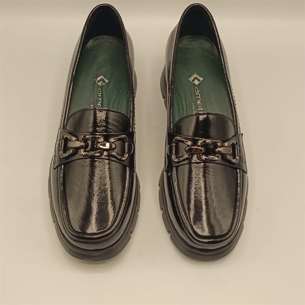 Pena Kırışık Deri Rugan Kadın Günlük Ayakkabı - 5