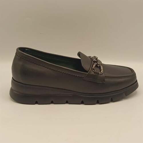 Pena Siyah Deri Kadın Günlük Ayakkabı - 5