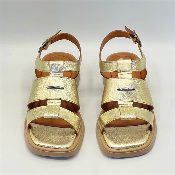 Perge Gold Gerçek Deri Kadın Sandalet - 3