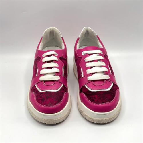 Pia Pembe – Kadın Gerçek Deri Sneaker - 3