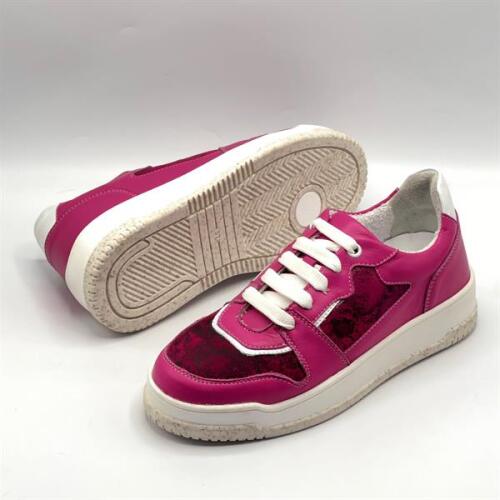Pia Pembe – Kadın Gerçek Deri Sneaker - 5