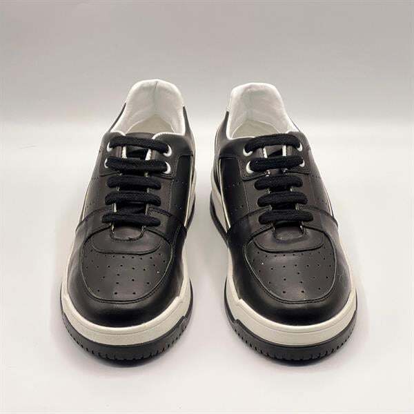 Pia Siyah Deri Kadın Sneaker –  Şık ve Rahat Tasarım - 3