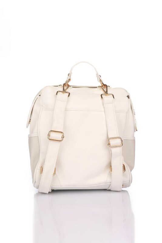 Regina Beyaz Kadın Sırt Çantası - 2