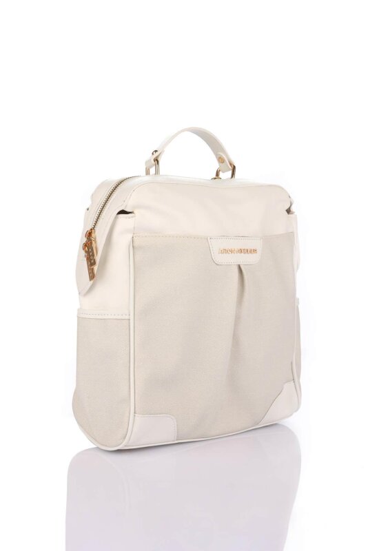 Regina Beyaz Kadın Sırt Çantası - 3