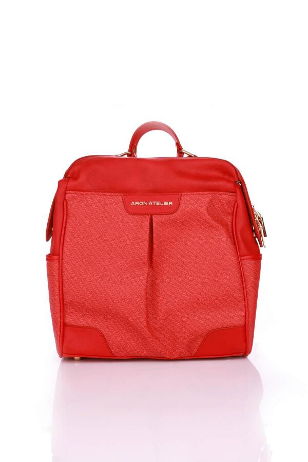 Regina Kırmızı Kadın Sırt Çantası - 1