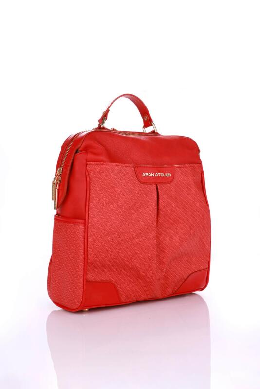 Regina Kırmızı Kadın Sırt Çantası - 2