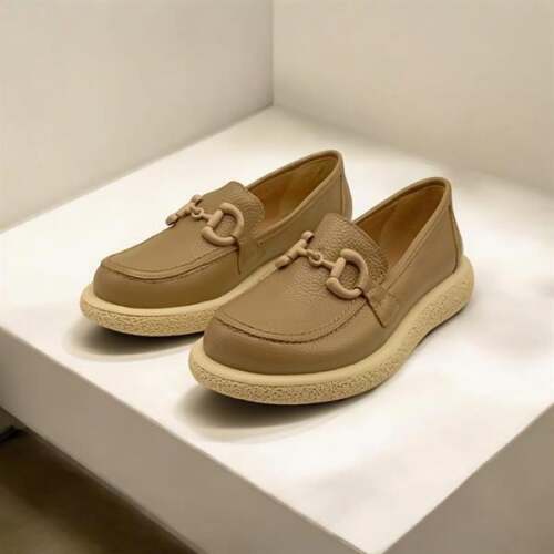 Sahra Vizon Deri Günlük Ayakkabı - 3