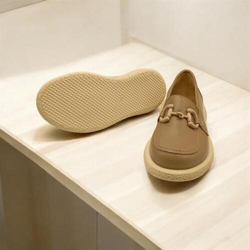 Sahra Vizon Deri Günlük Ayakkabı - 4