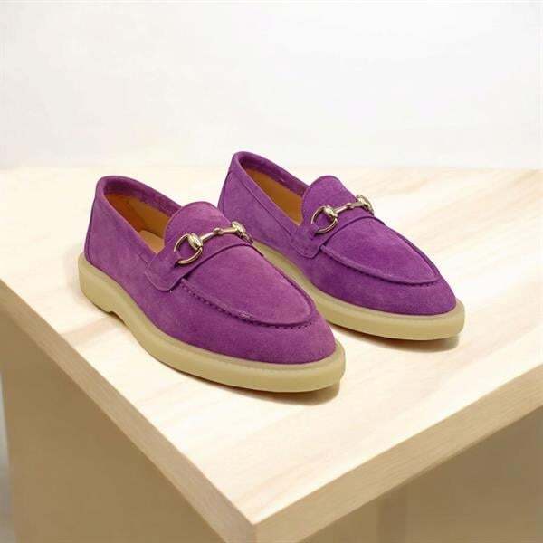 Salda Mor Süet Günlük Ayakkabı - 2