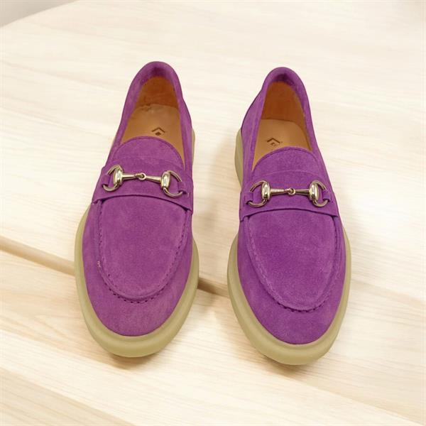 Salda Mor Süet Günlük Ayakkabı - 3