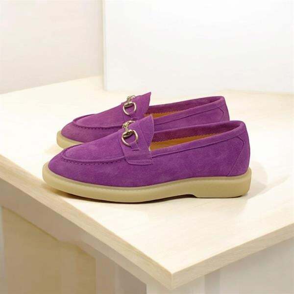 Salda Mor Süet Günlük Ayakkabı - 5