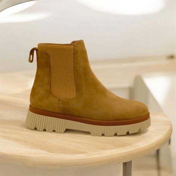 Scorpion Camel Süet Kadın Chelsea Bot - 1