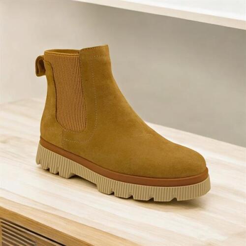 Scorpion Camel Süet Kadın Chelsea Bot - 2