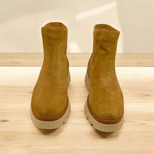 Scorpion Camel Süet Kadın Chelsea Bot - 3