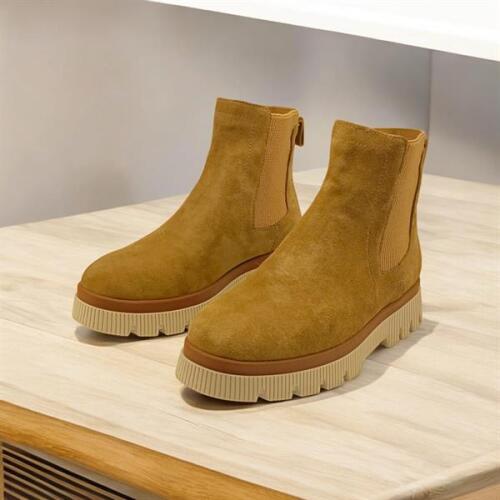 Scorpion Camel Süet Kadın Chelsea Bot - 4