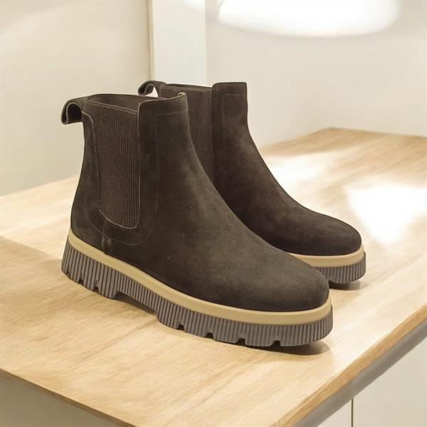 Scorpion Siyah Süet  Kadın Chelsea Bot - 4