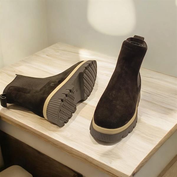 Scorpion Siyah Süet  Kadın Chelsea Bot - 6