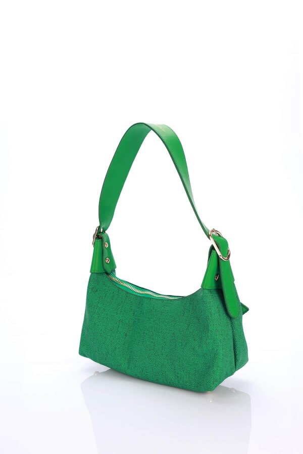 Serena Çimen Rengi Kadın Omuz Çantası - 3