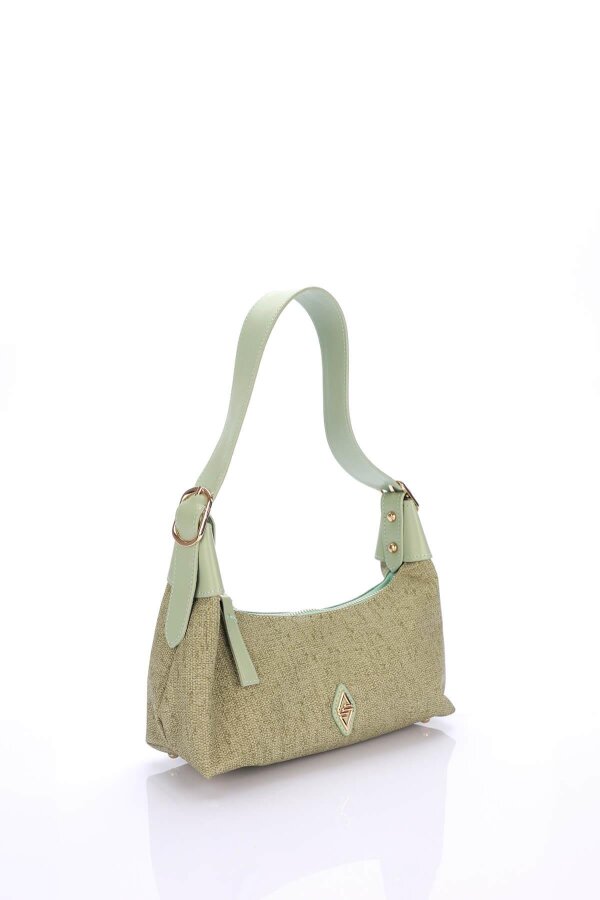 Serena Yeşil Kadın Omuz Çantası - 2