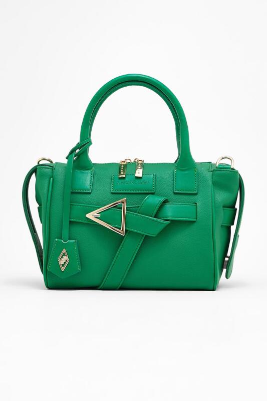 Sophia Çimen Yeşili Kadın El Çantası - 2