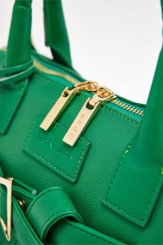 Sophia Çimen Yeşili Kadın El Çantası - 6
