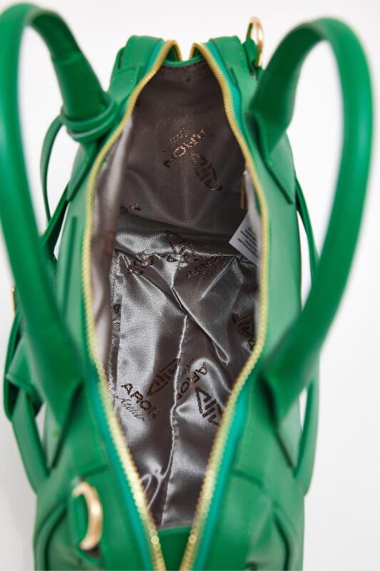 Sophia Çimen Yeşili Kadın El Çantası - 8